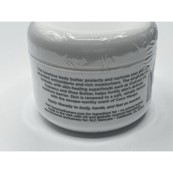 Suzanne Organics Somers Body Butter Coco Mango, 8 Oz Sealed - Picture 3 of 4
